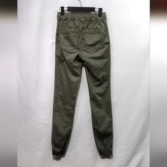 American Eagle Super Stretch Jogger Women's 4 Green High-Waisted Cargo Utility - Picture 7 of 11